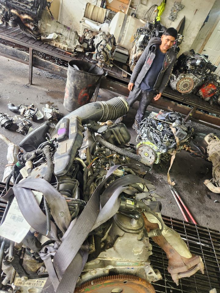 2012 CHEVROLET TAHOE 8cyl hybrid 6.0 liter ENGINE ASSEMBLY - 352155 — photo 4