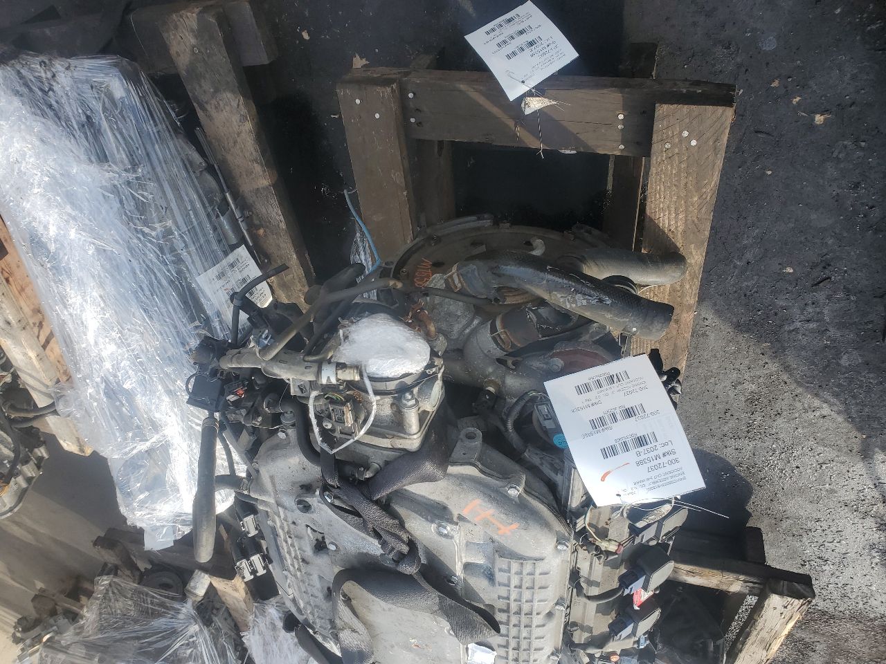 2008 ACURA MDX 3.7L 6cyl Gasoline VVT ENGINE ASSEMBLY - 352968 — photo 8