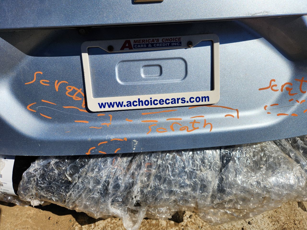 2017 CHEVROLET CRUZE 4cyl Gasoline Turbo 1.4 Decklid  Tailgate - 353079 — photo 3