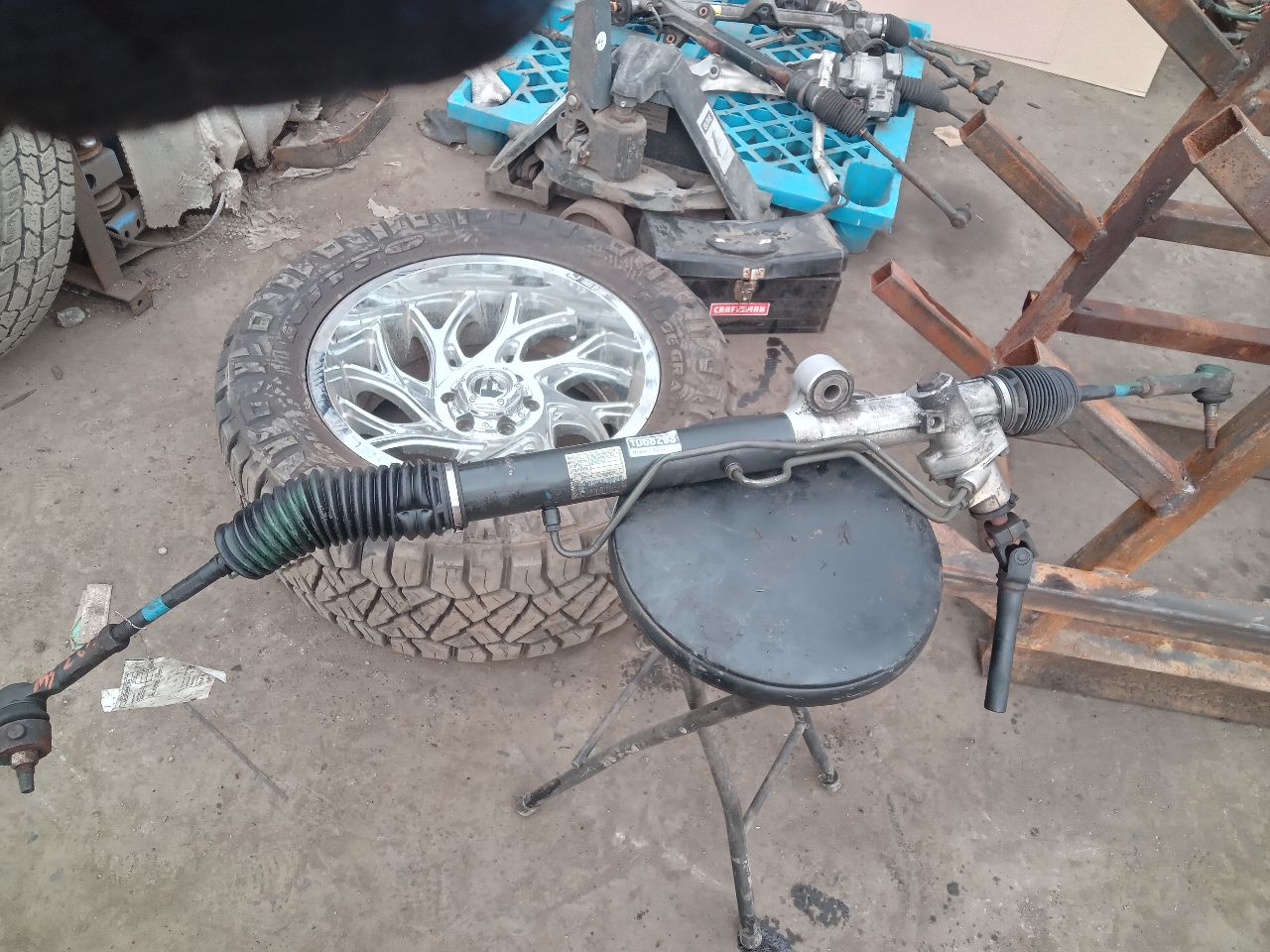 2012 GMC CANYON 5cyl gasoline 3.7 STEERING GEAR RACK - 353184