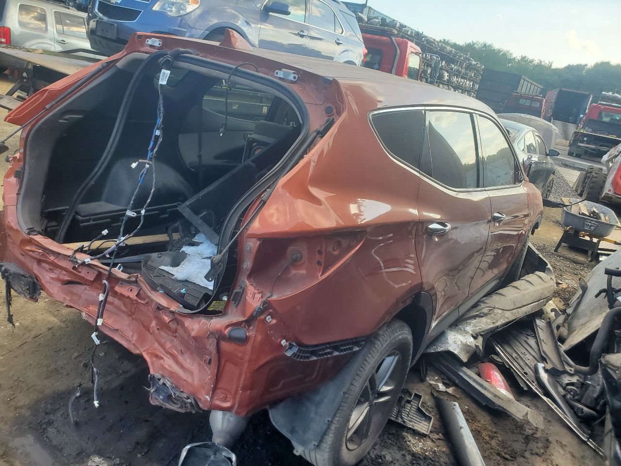 2017 HYUNDAI SANTA FE 4cyl Gasoline 2.4 Transmiss,Transaxle - 353540