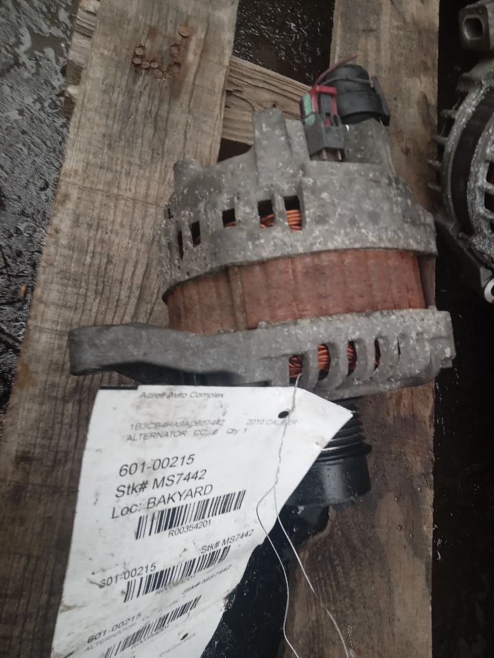 2010 DODGE CALIBER 4cyl Gasoline 2.0 ALTERNATOR - 354201