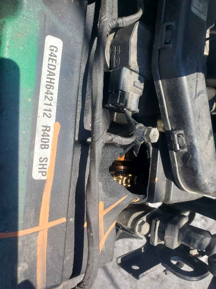 2011 KIA RIO 4cyl Gasoline 1.6 DOHC ENGINE ASSEMBLY - 354523 — photo 3