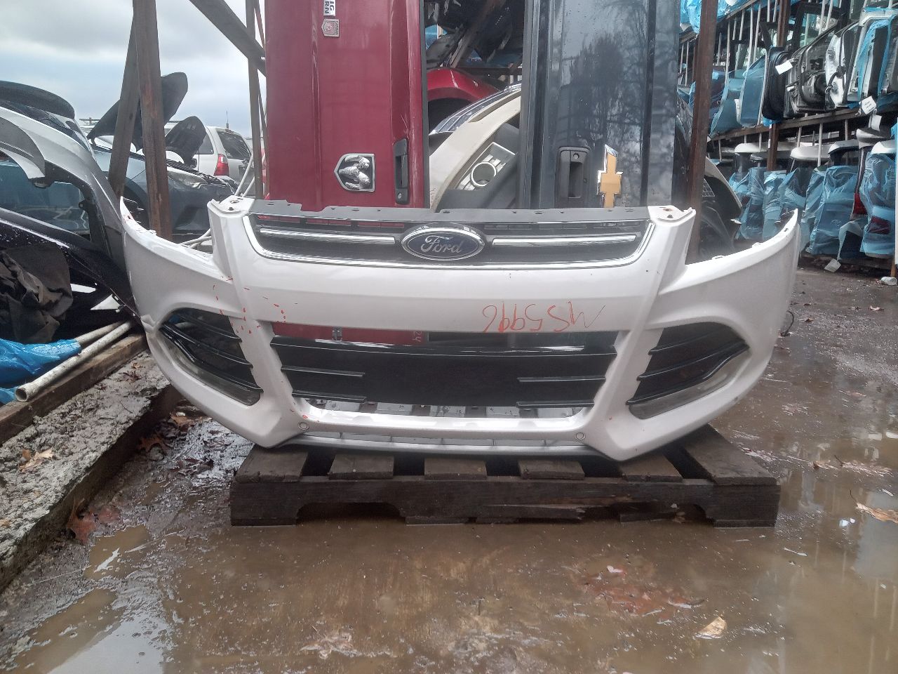 2014 FORD ESCAPE 4cyl 2.0 EcoBoost BUMPER ASSY, FRONT - 354830