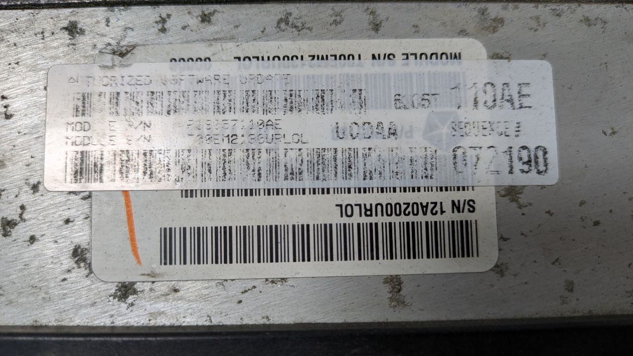 2011 DODGE 1500 PICKUP 8cyl Gasoline 5.7 HEMI Eng/Motor Cont Mod - 355265 — photo 7