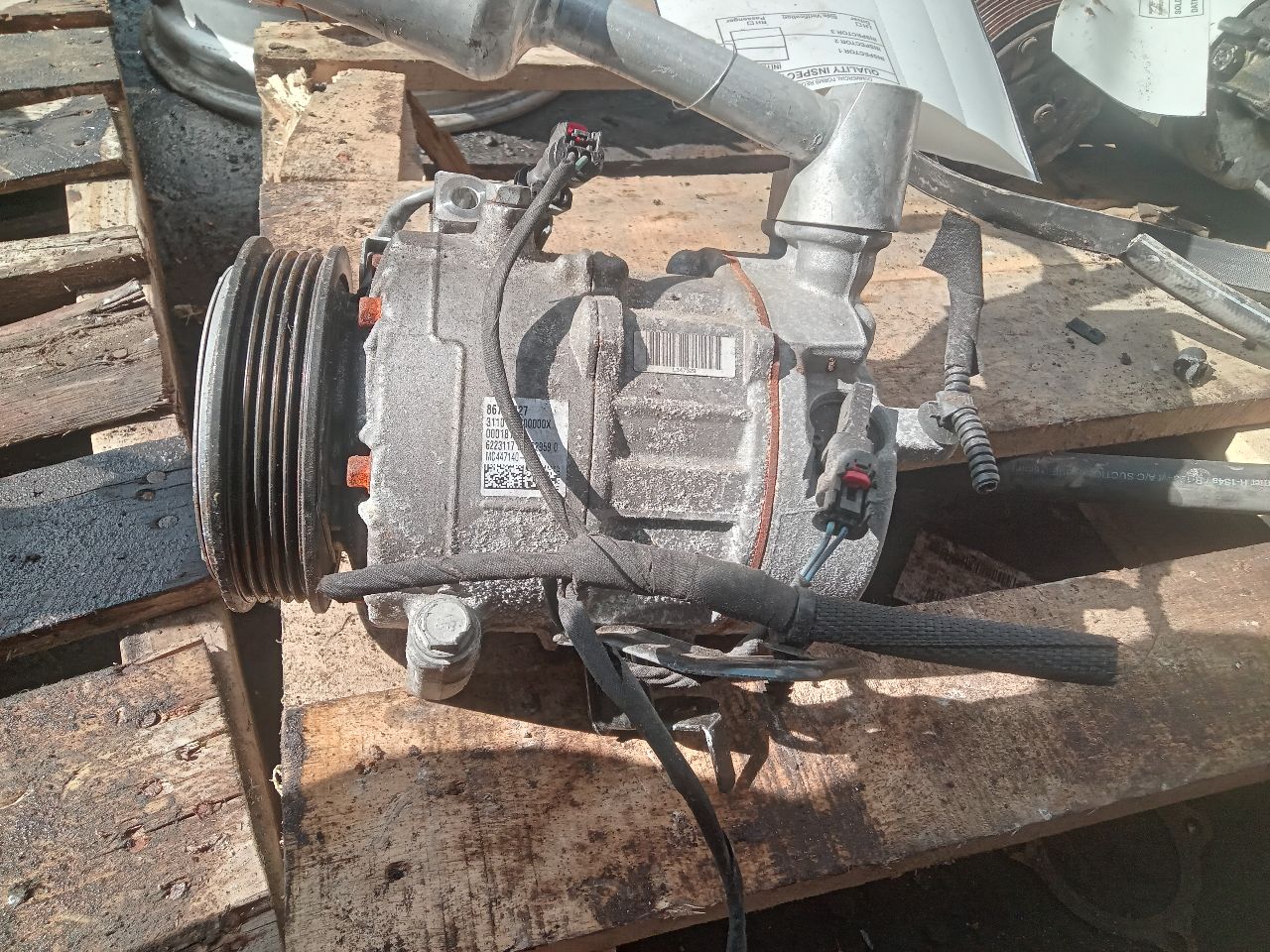 2023 CADILLAC XT5 2.0L 4cyl Turbo Gasoline AC COMPRESSOR - 355278