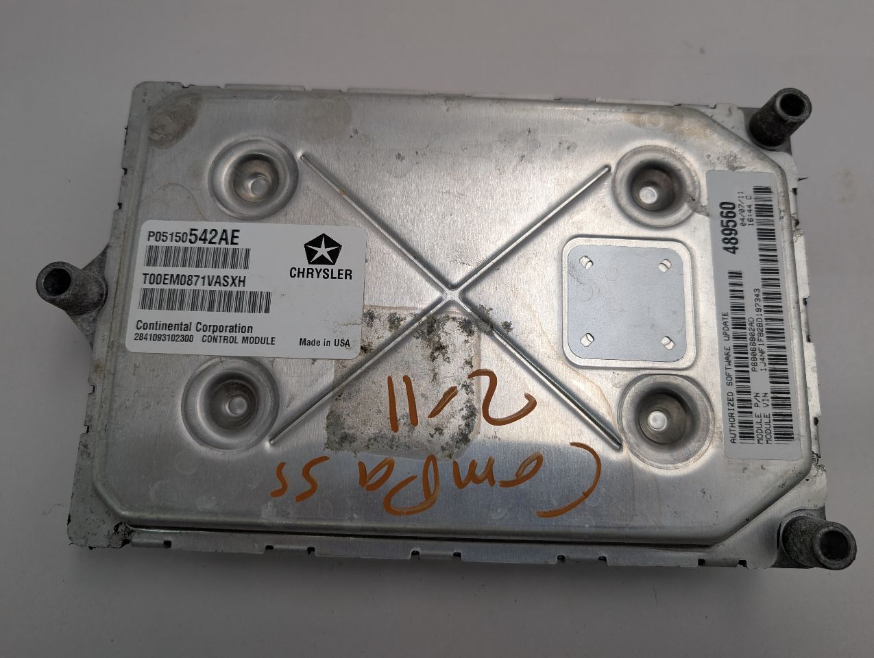 2011 JEEP COMPASS Eng/Motor Cont Mod - 355341 — photo 3