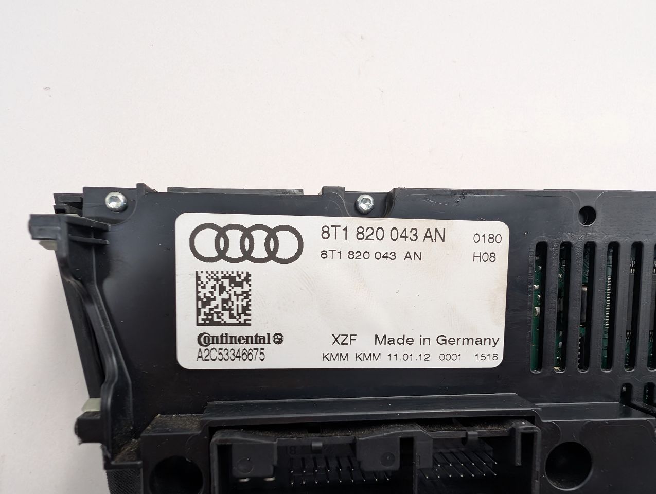 2012 AUDI A5 4cyl Gasoline Turbo 2.0 TEMP CONTROL - 355347 — photo 5