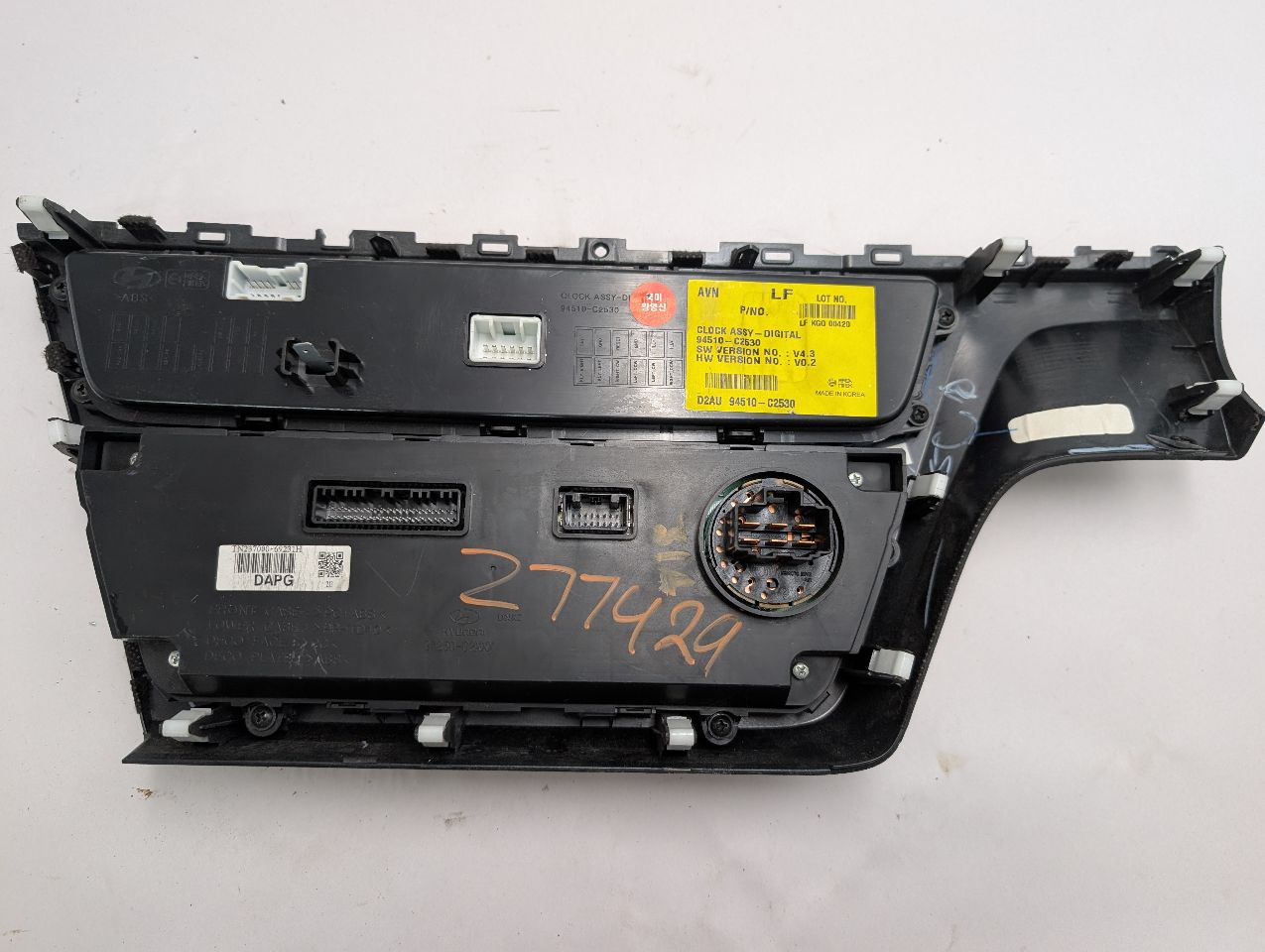 2016 HYUNDAI SONATA Info-GPS-TV Screen - 355362 — photo 6