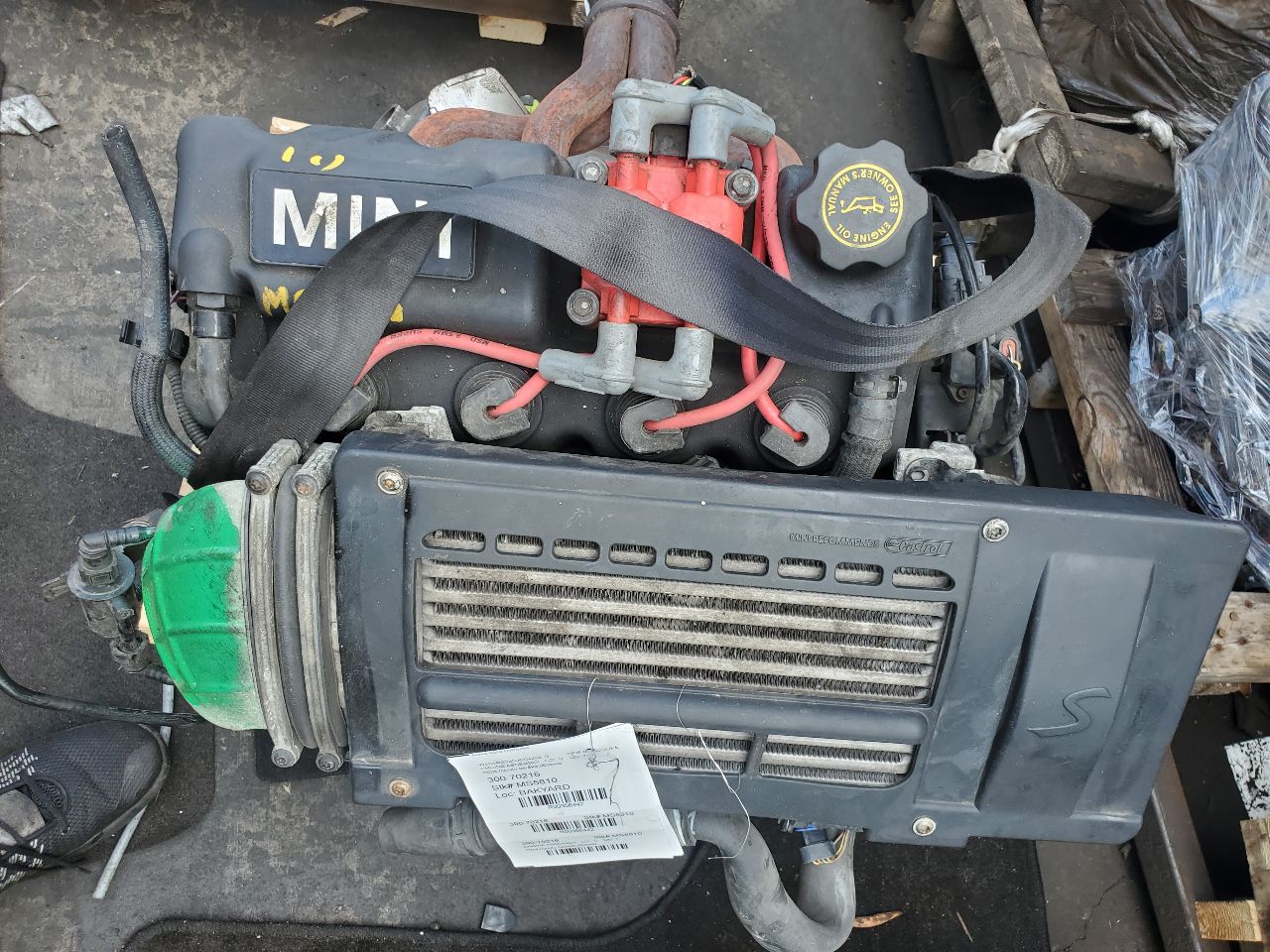 2006 MINI COOPER COOPER 4cyl Supercharged 1.6 ENGINE ASSEMBLY - 356442 — photo 5
