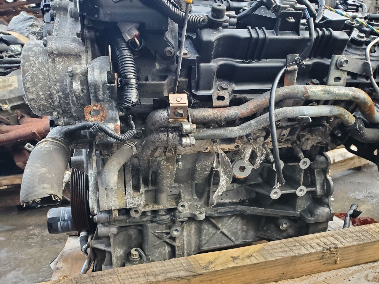 2018 INFINITI QX60 3.5L 6cyl Gasoline VVT ENGINE ASSEMBLY - 356506 — photo 4