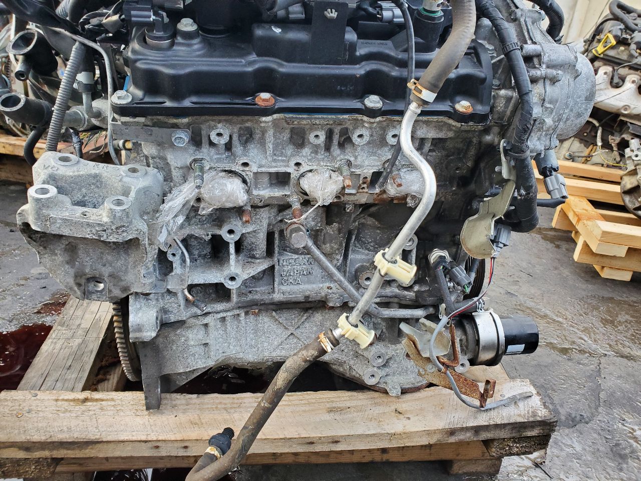 2018 INFINITI QX60 3.5L 6cyl Gasoline VVT ENGINE ASSEMBLY - 356506 — photo 5