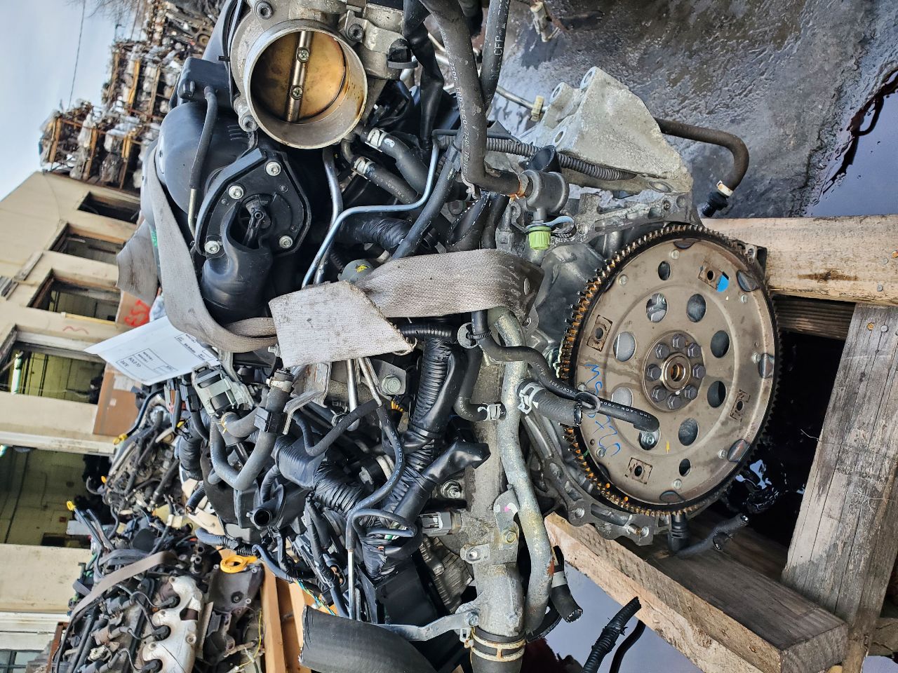 2018 INFINITI QX60 3.5L 6cyl Gasoline VVT ENGINE ASSEMBLY - 356506 — photo 7