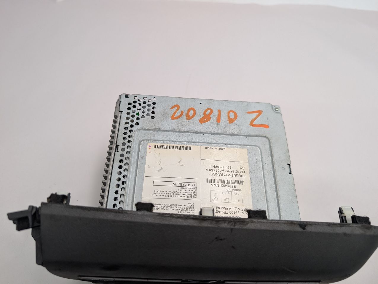2012 HONDA CIVIC 4cyl Electric 1.5 Radio Audio - 356850 — photo 3
