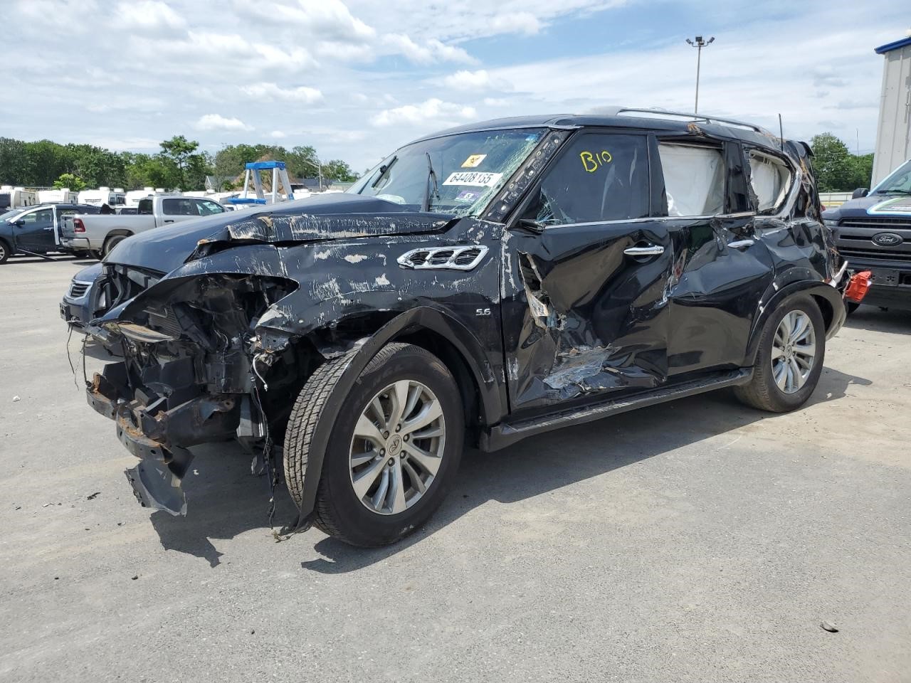 2015 INFINITI QX80 8cyl Gasoline 5.6 Chassis Cont Mod - 356880 — photo 1