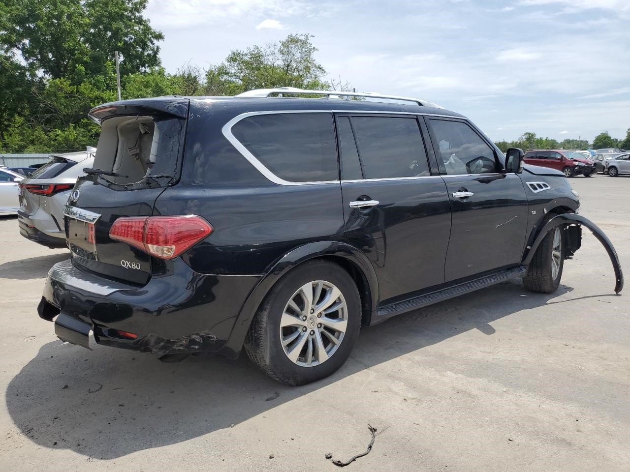 2015 INFINITI QX80 8cyl Gasoline 5.6 Chassis Cont Mod - 356880 — photo 3
