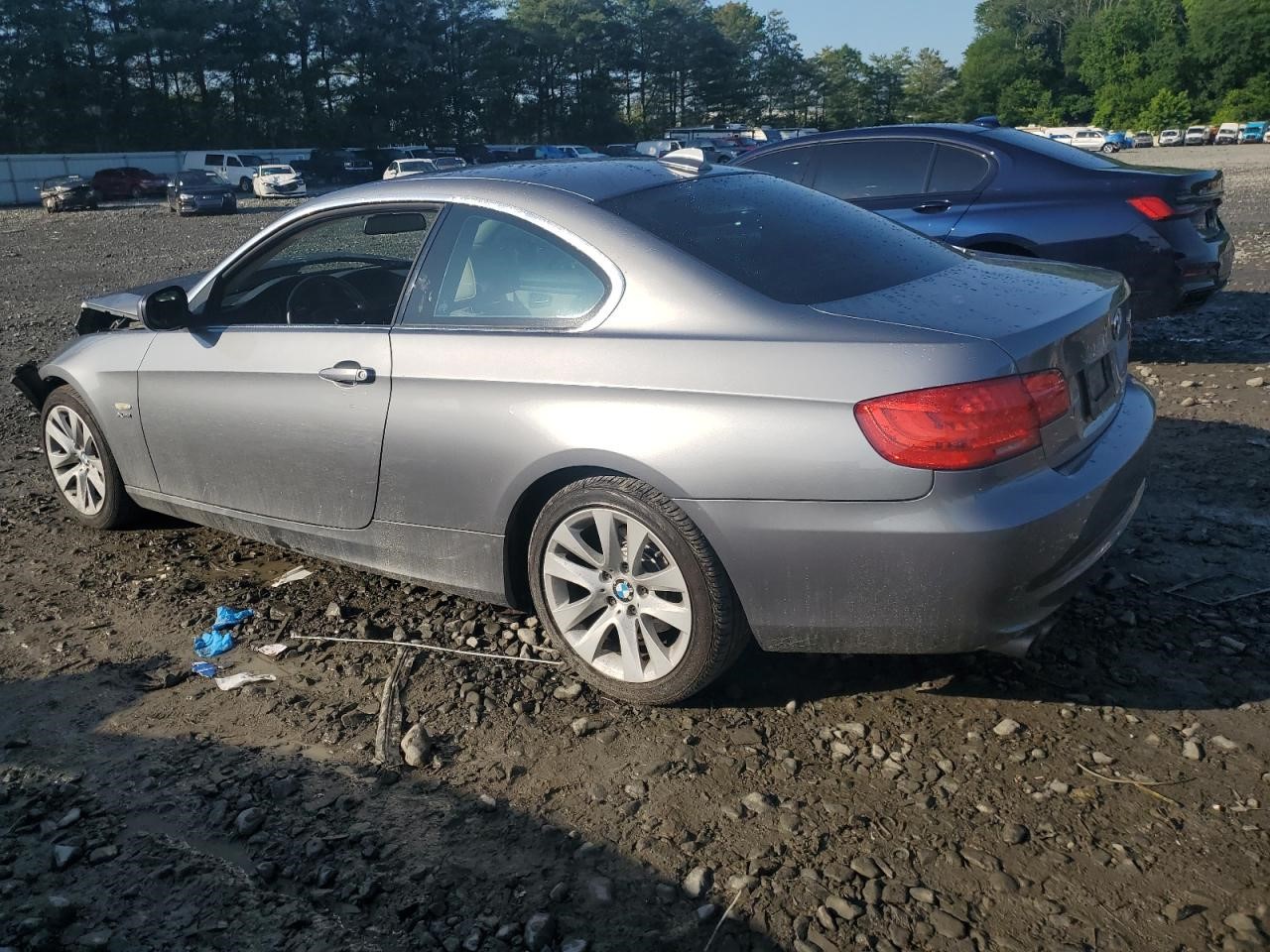 2012 BMW 328i 6cyl Gasoline 3.0 Dohc STEERING GEAR RACK - 356923 — photo 2