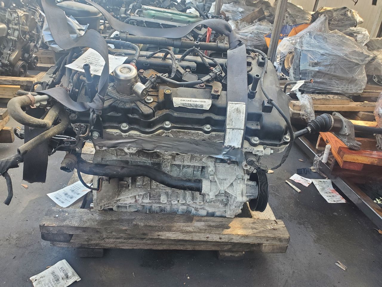 2012 KIA OPTIMA ENGINE ASSEMBLY - 357064 — photo 5