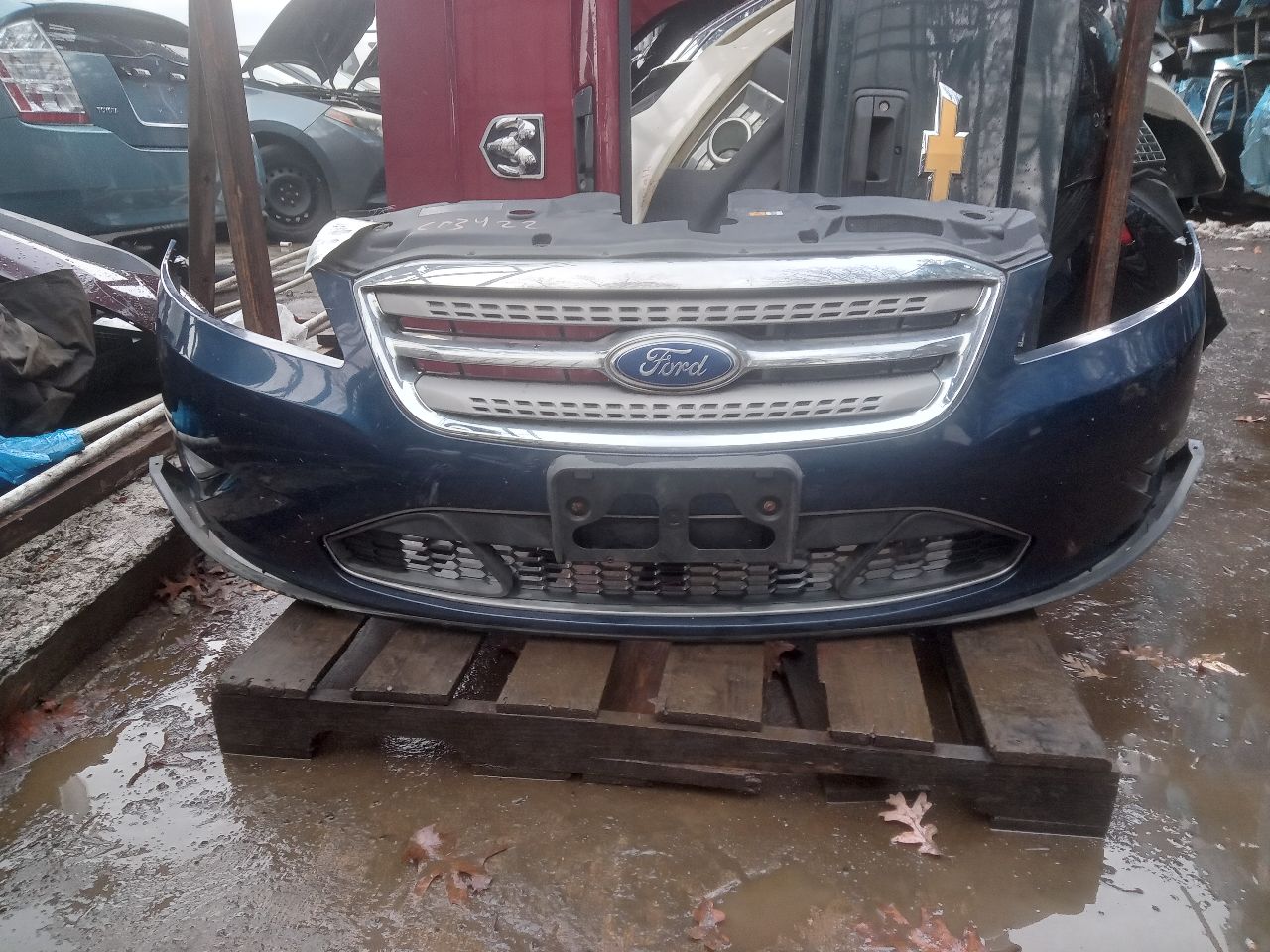 2012 FORD TAURUS 6cyl Gasoline 3.5 BUMPER ASSY, FRONT - 357076