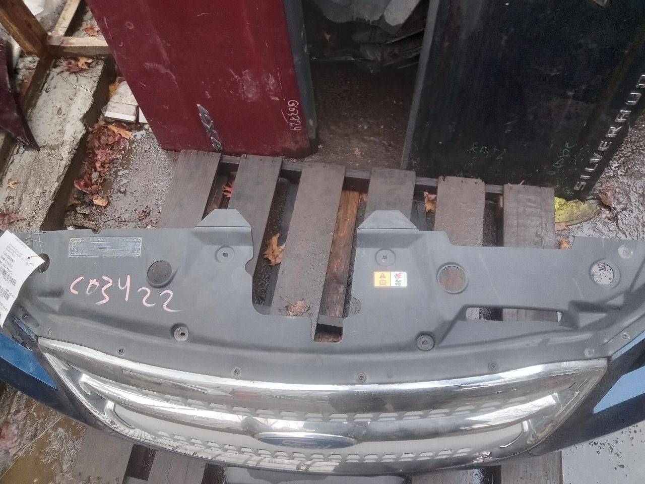 2012 FORD TAURUS 6cyl Gasoline 3.5 BUMPER ASSY, FRONT - 357076 — photo 3