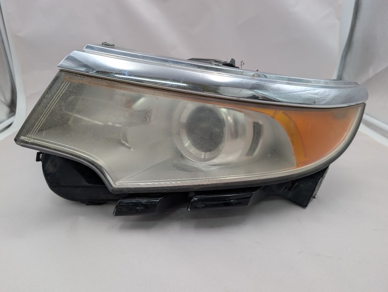2011 FORD EDGE 6cyl Gasoline 3.5 Left HEADLAMP ASSEMBLY - 357085 — photo 1