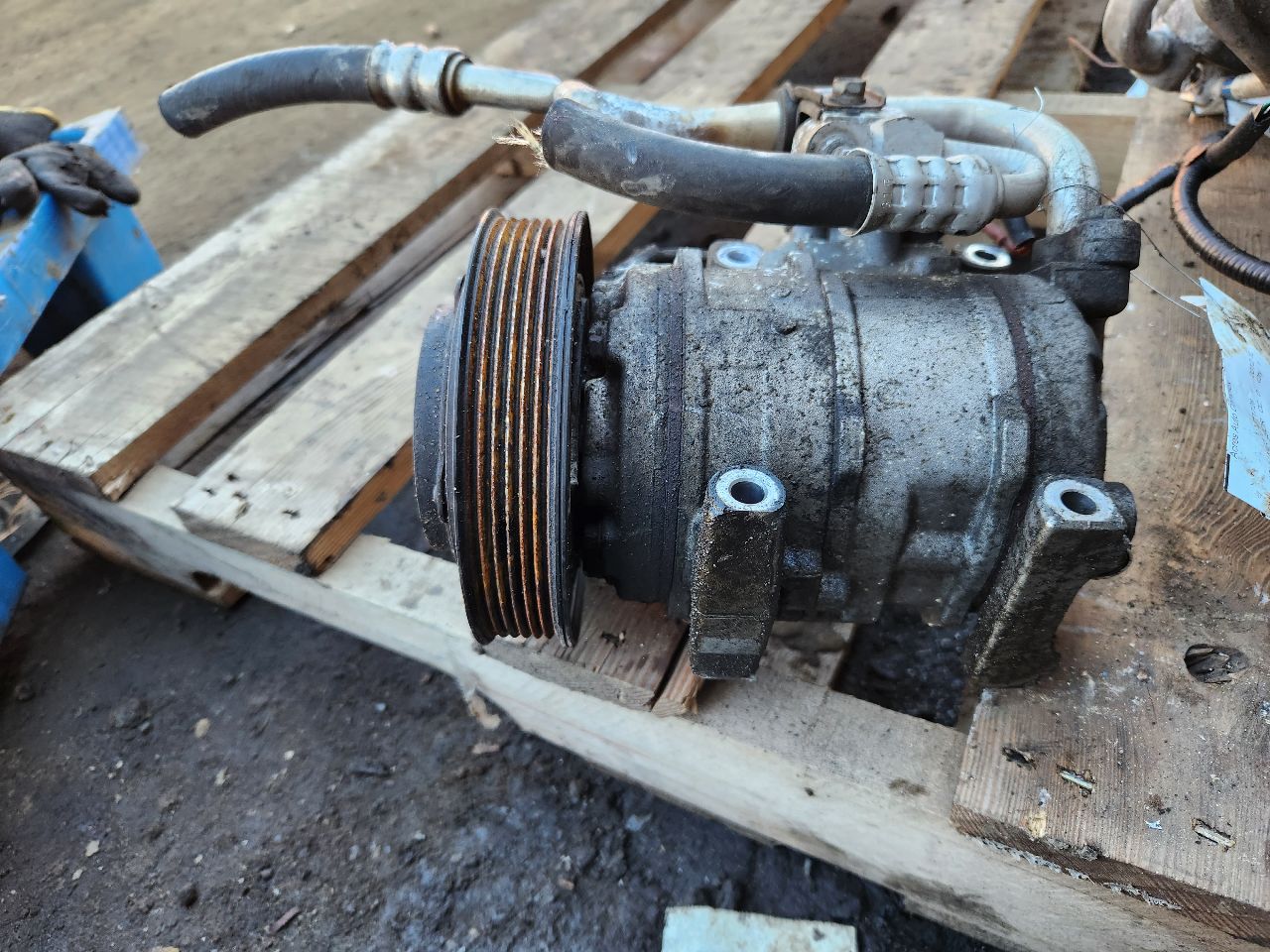 2012 ACURA TL 3.7L 6cyl Gasoline VVT AC COMPRESSOR - 357275