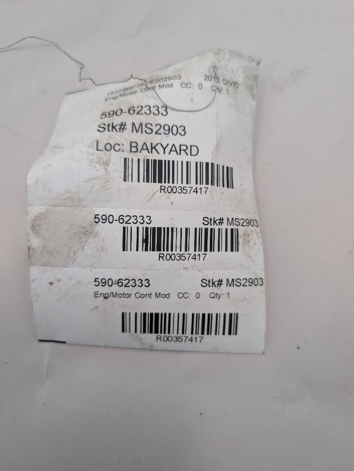 2013 HONDA CIVIC 4cyl Electric 1.5 Eng/Motor Cont Mod - 357417 — photo 1
