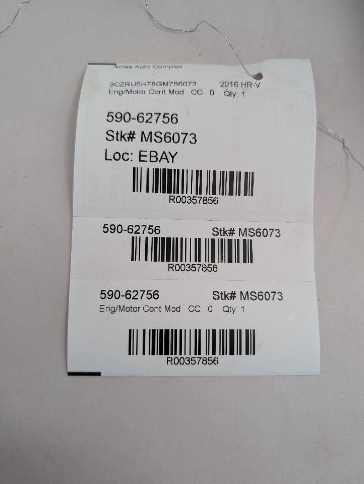 2016 HONDA HR-V 4cyl Gasoline 1.8 Eng/Motor Cont Mod - 357856 — photo 1