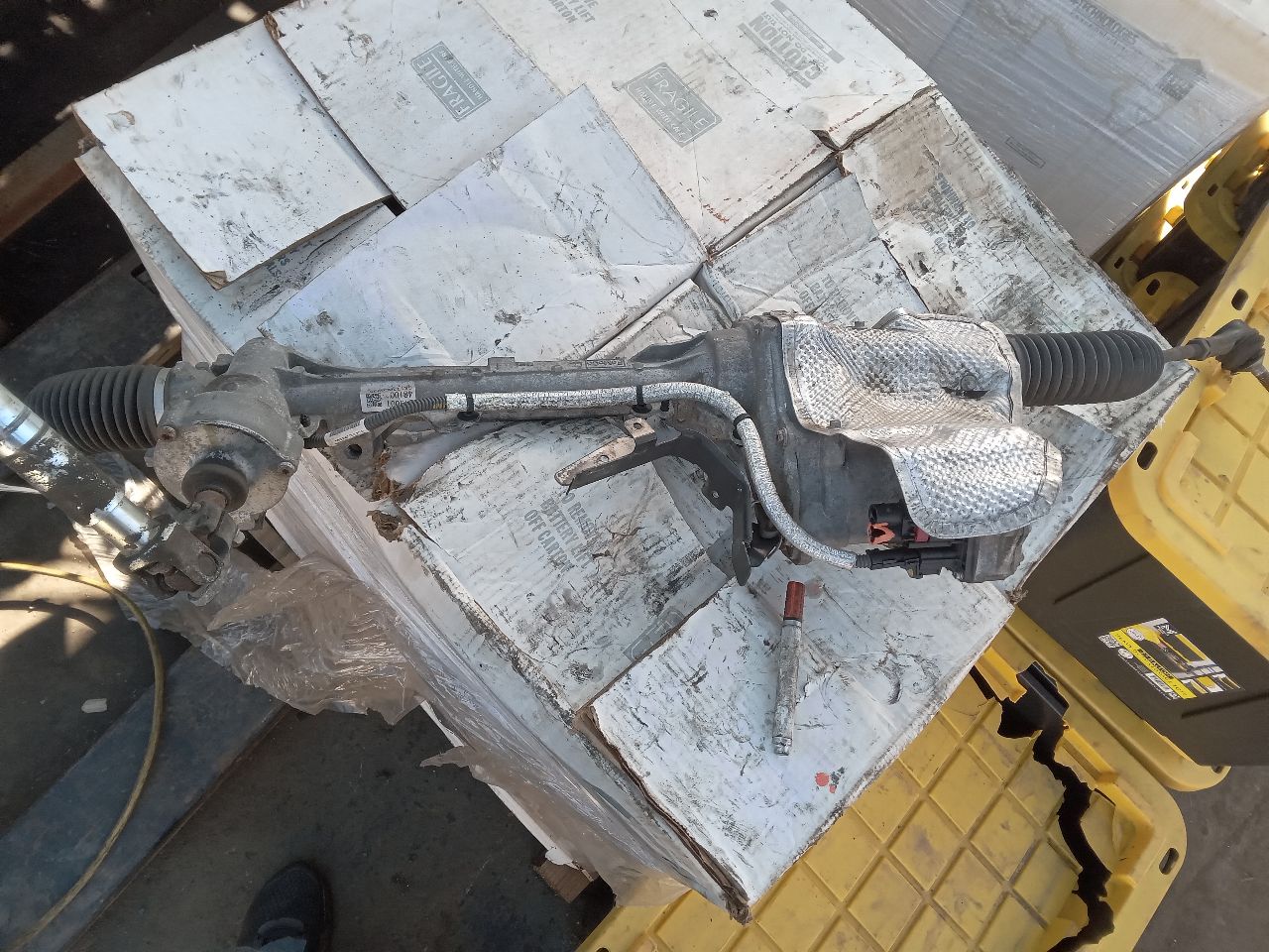 2017 FORD TAURUS 3.5L 6cyl Turbo Gasoline STEERING GEAR RACK - 358153 — photo 3