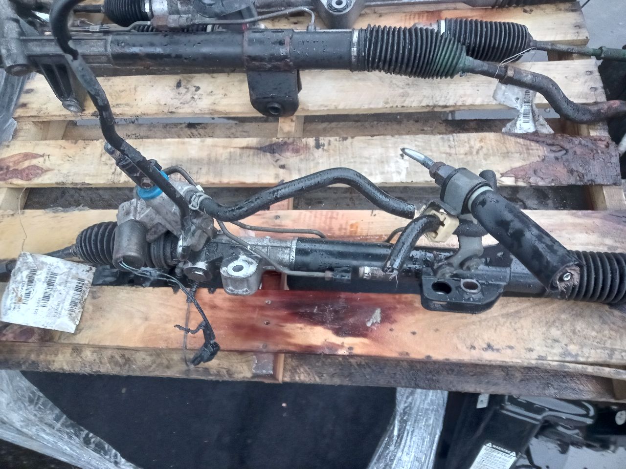 2011 NISSAN MURANO 6cyl Gasoline 3.5 STEERING GEAR RACK - 358260