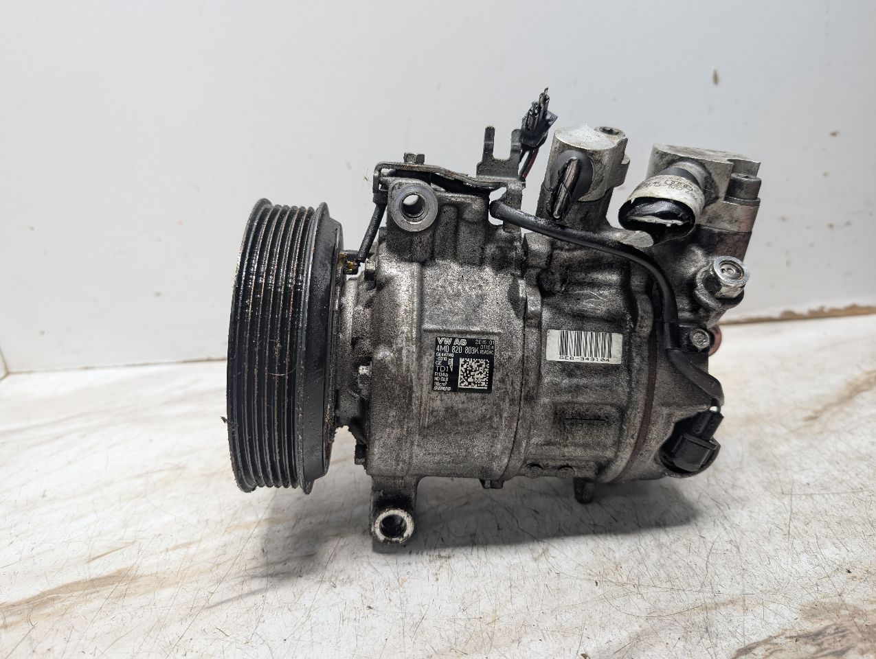 2016 AUDI A7 6cyl Supercharged 3.0 AC COMPRESSOR - 358428 — photo 6