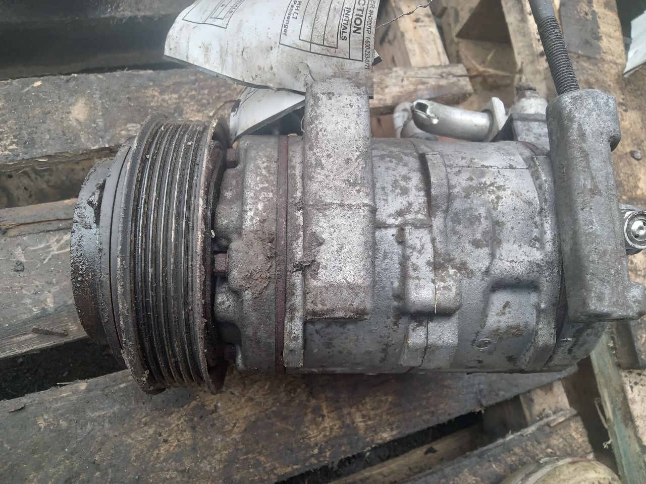 2012 DODGE JOURNEY 6 cyl Gas Flex Fuel 3.6 AC COMPRESSOR - 358517