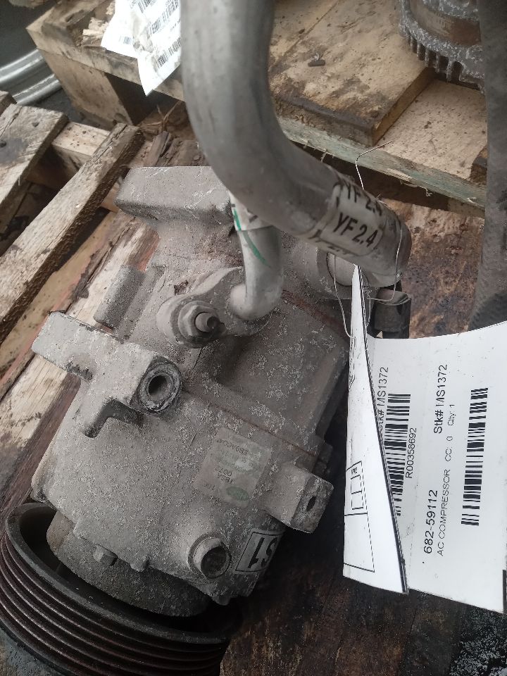 2013 HYUNDAI SONATA 4cyl Gasoline 2.4 PZEV AC COMPRESSOR - 358692 — photo 1