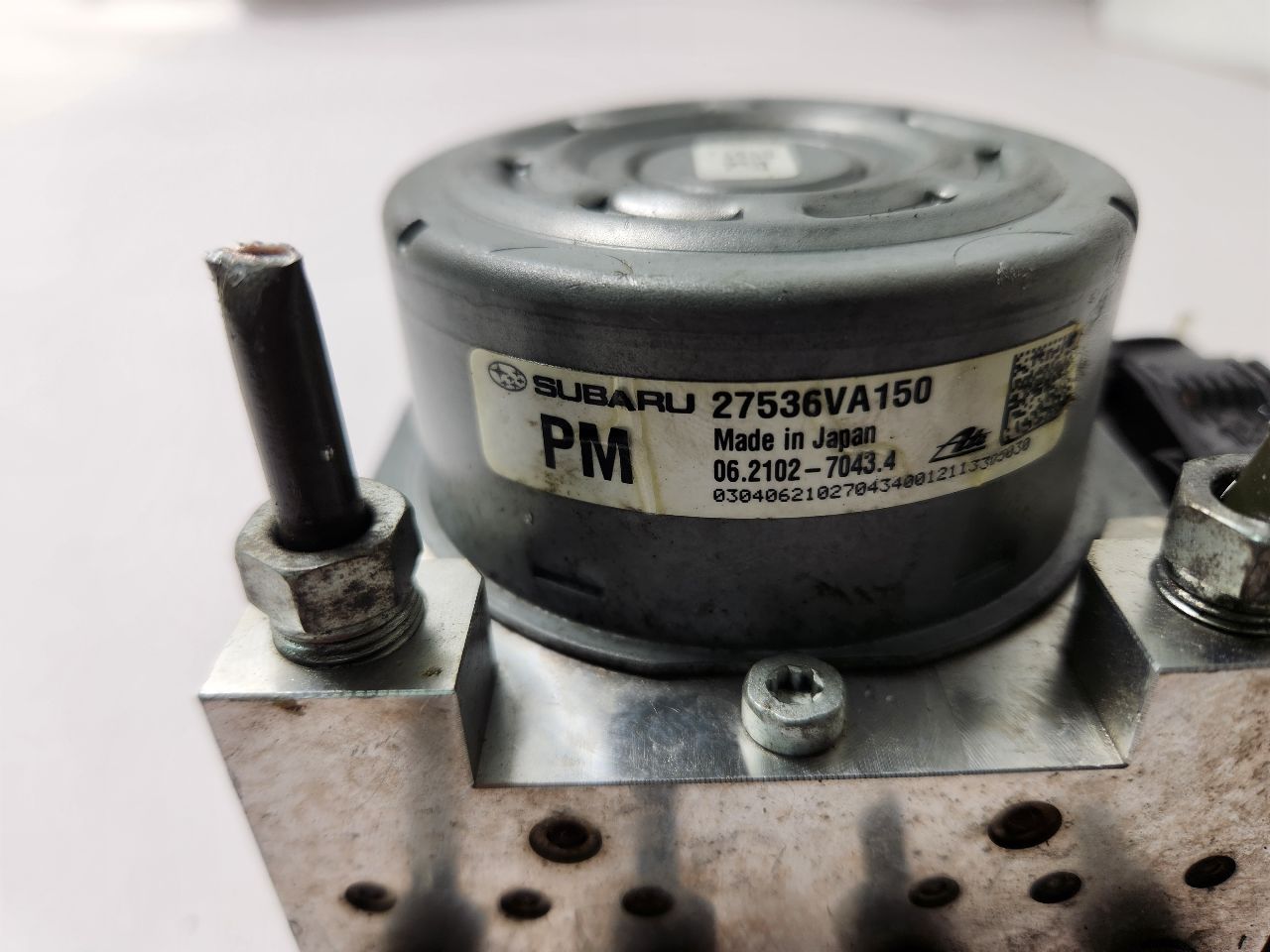 2021 SUBARU WRX 2.0L 4cyl Turbo Gasoline Anti-lock Brake Pts - 358706 — photo 6