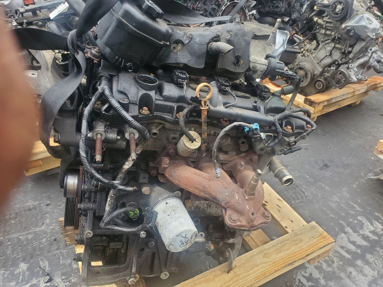 2011 GMC ACADIA 6cyl Gasoline 3.6 ENGINE ASSEMBLY - 358840 — photo 4