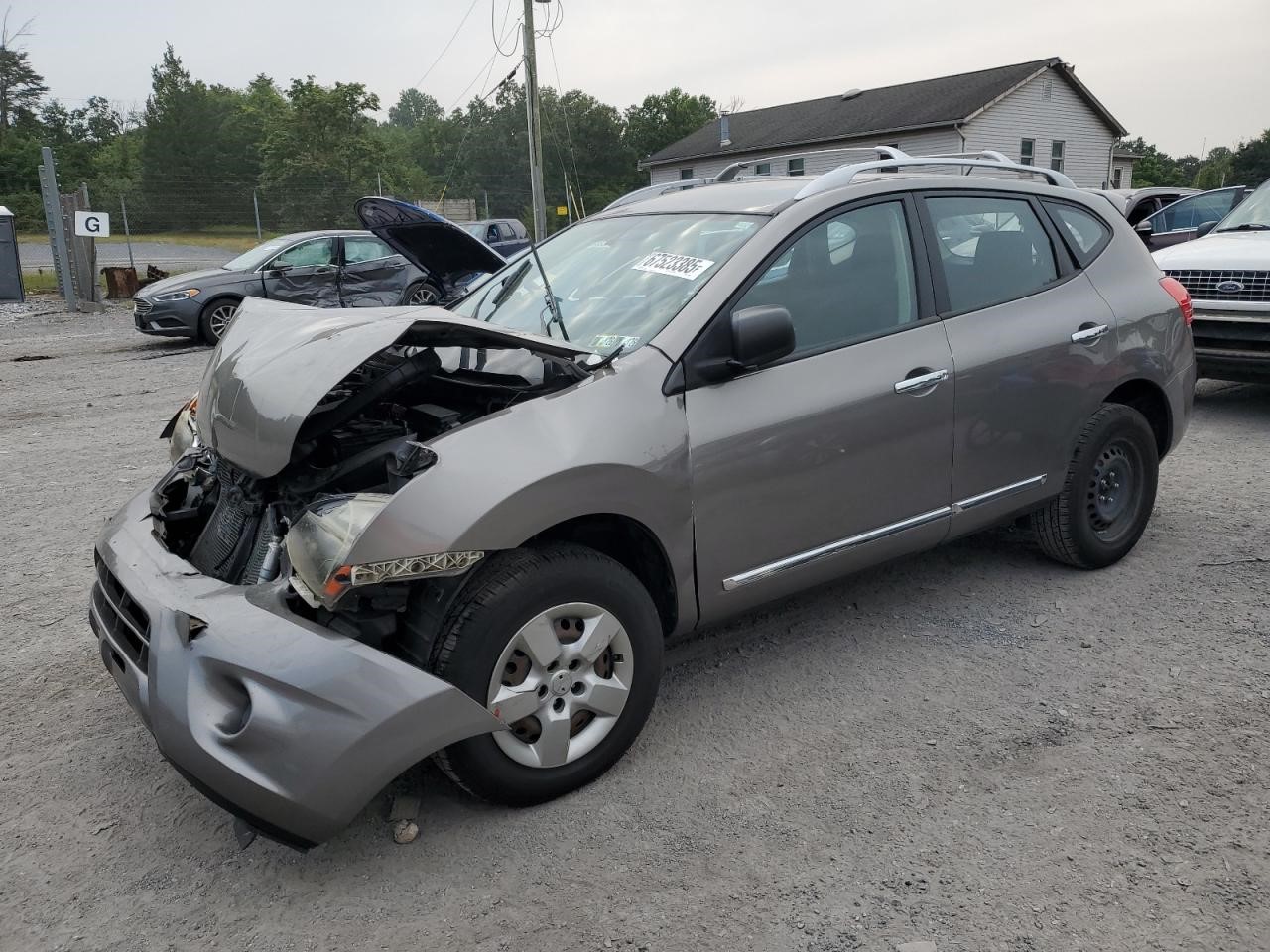 2014 NISSAN ROGUE 4cyl Gasoline 2.5 DOHC Chassis Cont Mod - 358858