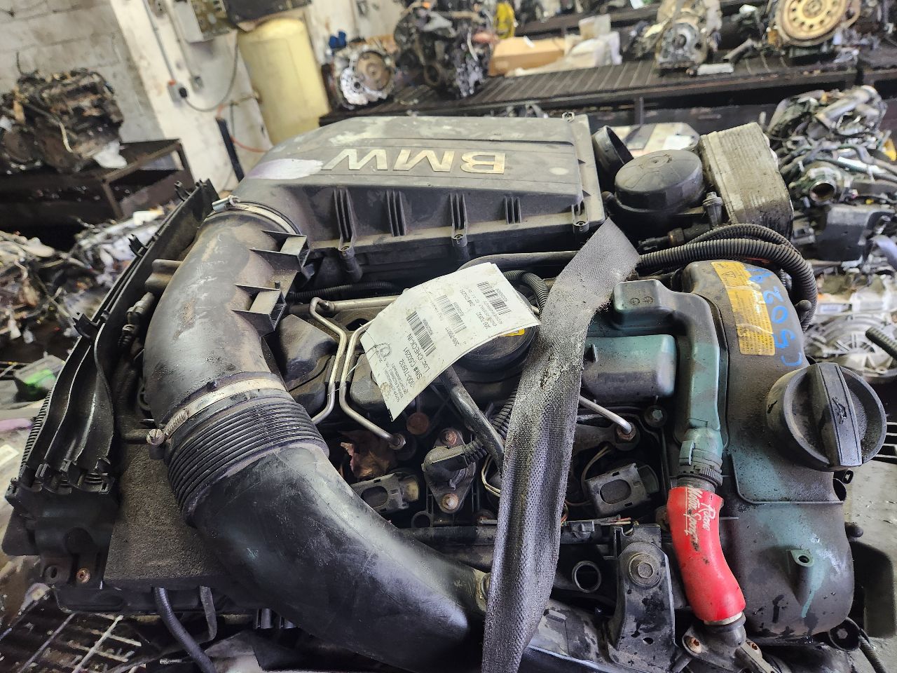 2014 BMW X5 6cyl Gasoline Turbo 3.0 ENGINE ASSEMBLY - 358886 — photo 2