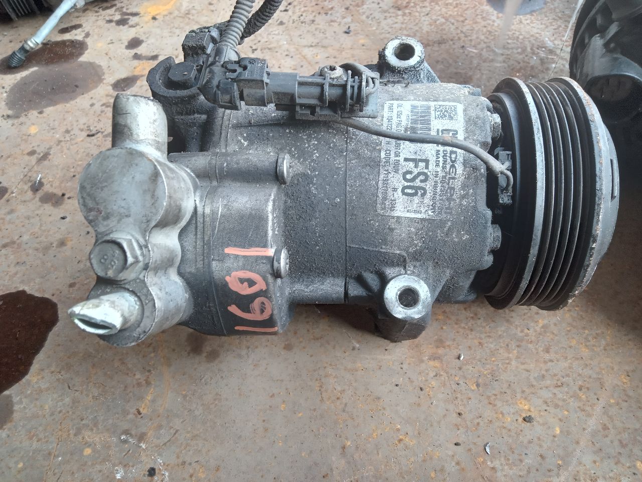 2014 CHEVROLET CRUZE 4cyl Gasoline Turbo 1.4 AC COMPRESSOR - 359642