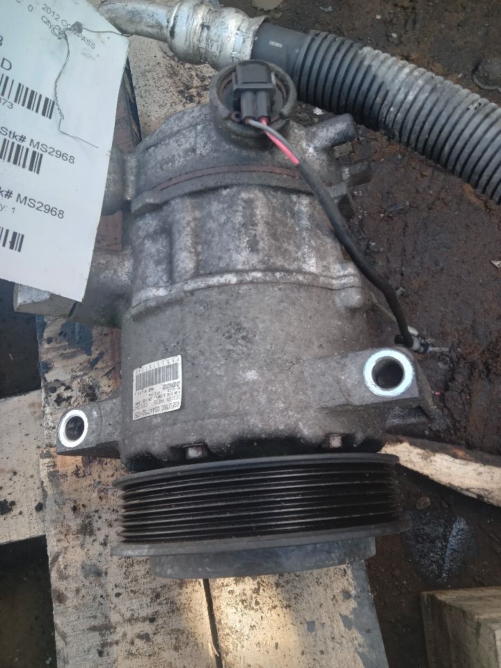 2012 JEEP COMPASS 4cyl Gasoline 2.4 AC COMPRESSOR - 360373