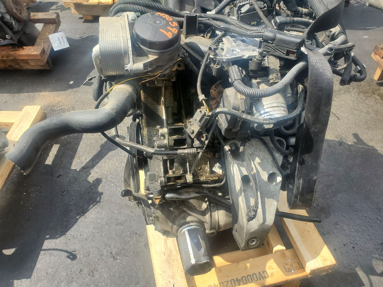 2015 BMW 528i 4cyl Gasoline Turbo 2.0 ENGINE ASSEMBLY - 360538 — photo 2