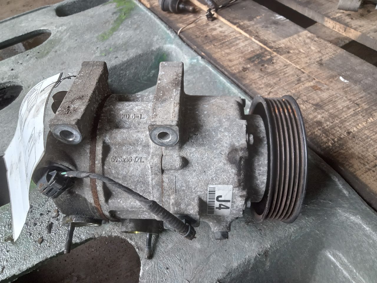 2013 KIA OPTIMA 4cyl Gasoline 2.4 AC COMPRESSOR - 360563 — photo 1
