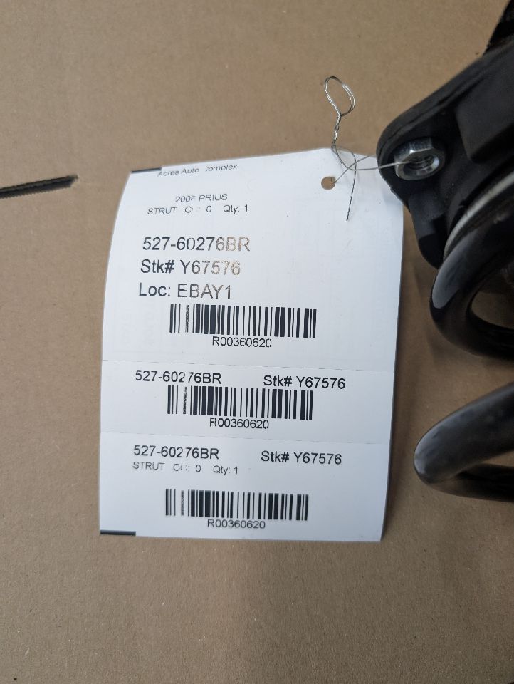 2006 TOYOTA PRIUS Right STRUT - 360620 — photo 3