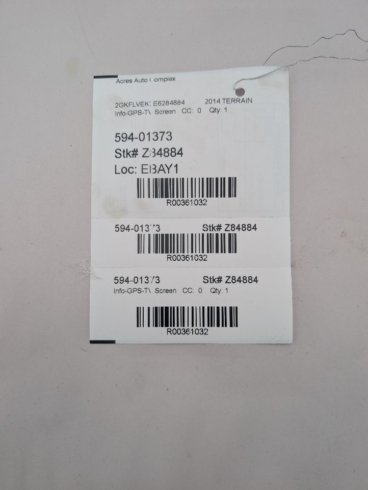 2014 GMC TERRAIN 4cyl Gasoline 2.4 Info-GPS-TV Screen - 361032 — photo 5