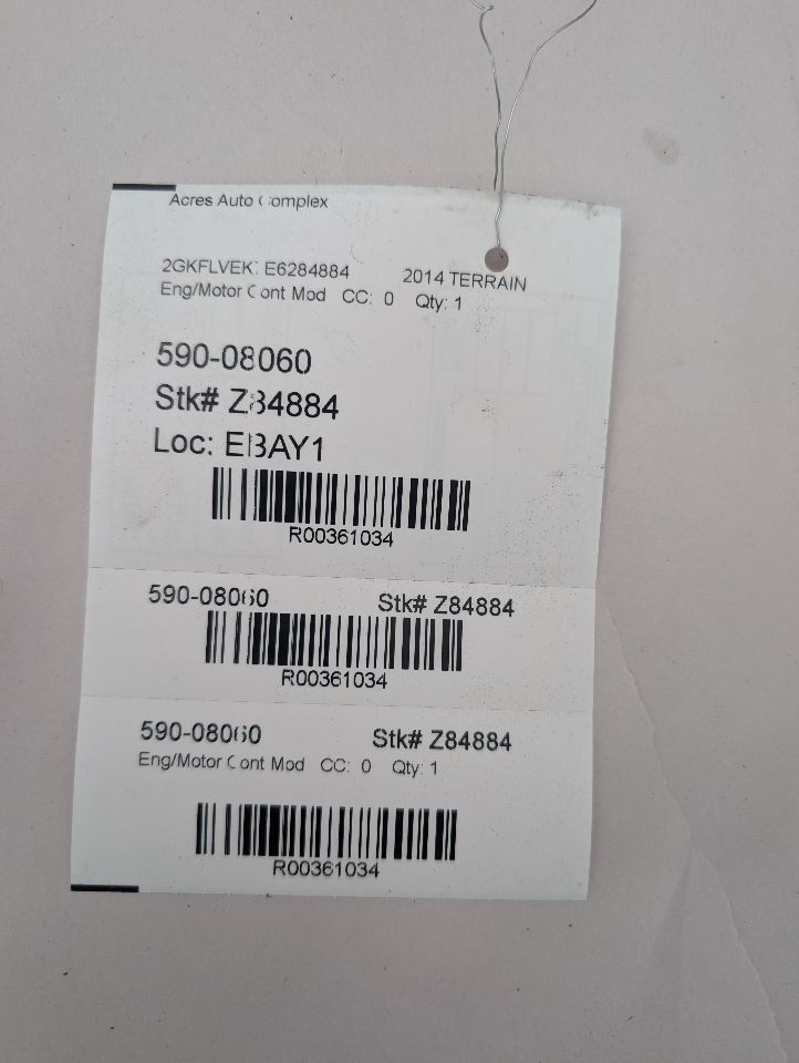 2014 GMC TERRAIN 4cyl Gasoline 2.4 Eng/Motor Cont Mod - 361034 — photo 5