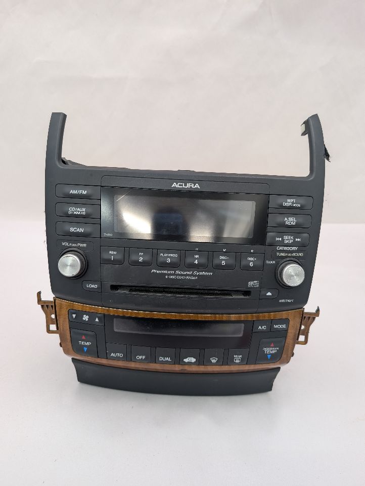 2007 ACURA TSX 2.4L 4cyl Gasoline Radio Audio - 361423