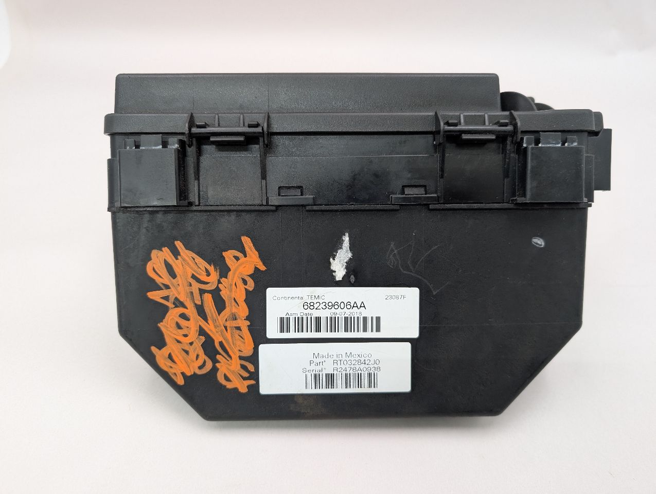 2019 DODGE CARAVAN 3.6L 6cyl VVT Chassis Cont Mod - 361478
