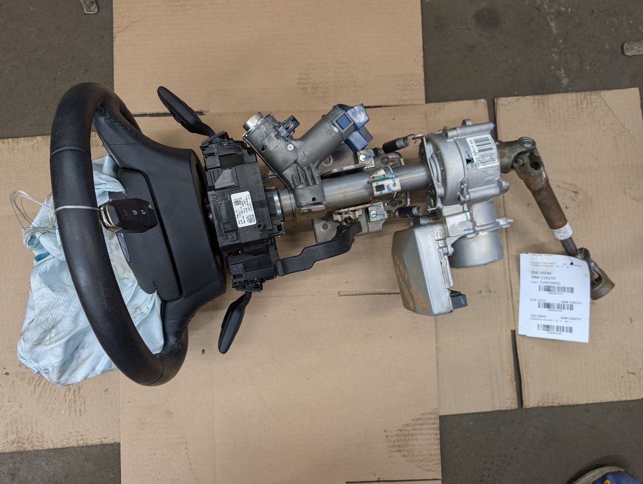 2021 FORD ECOSPORT 2.0L 4cyl Gasoline VVT STEERING COLUMN - 361543