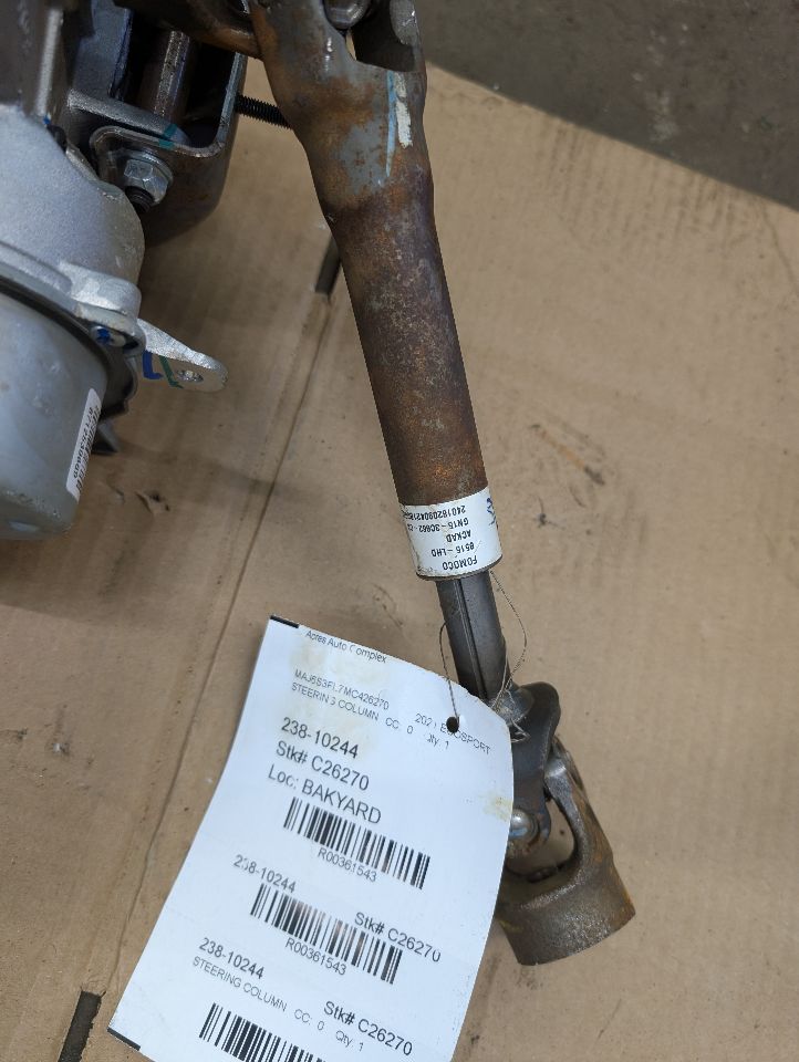 2021 FORD ECOSPORT 2.0L 4cyl Gasoline VVT STEERING COLUMN - 361543 — photo 6