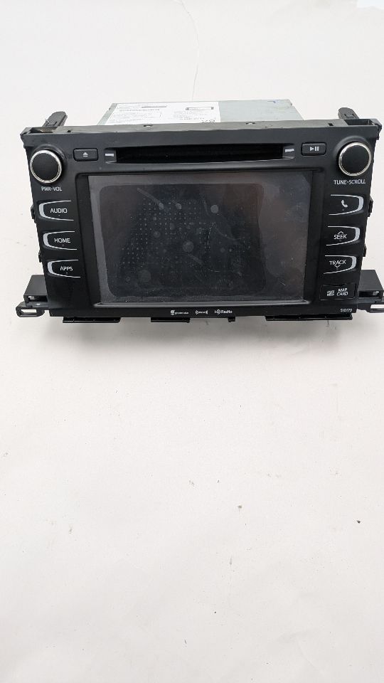 2018 TOYOTA HIGHLANDER 3.5L 6cyl Gasoline VVT Radio Audio - 361647