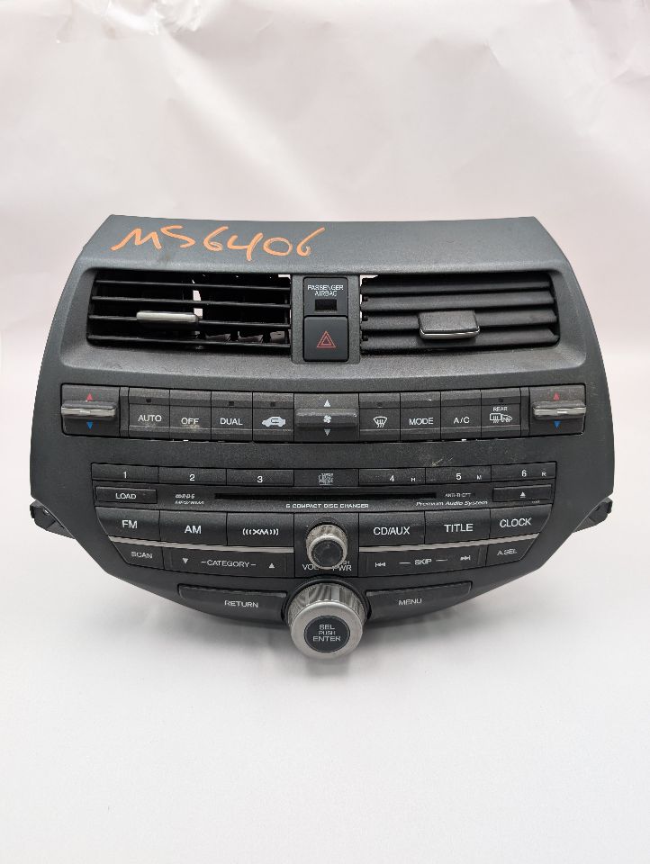 2008 HONDA ACCORD 6cyl Gasoline 3.5 Radio Audio - 362861 — photo 7